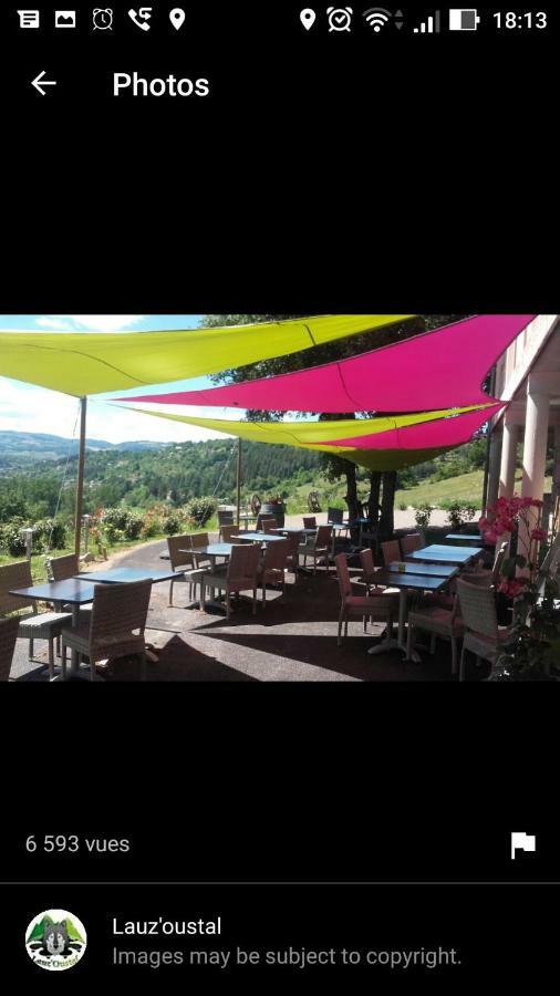 Lauz'Oustal Bed & Breakfast Montrodat Exterior photo